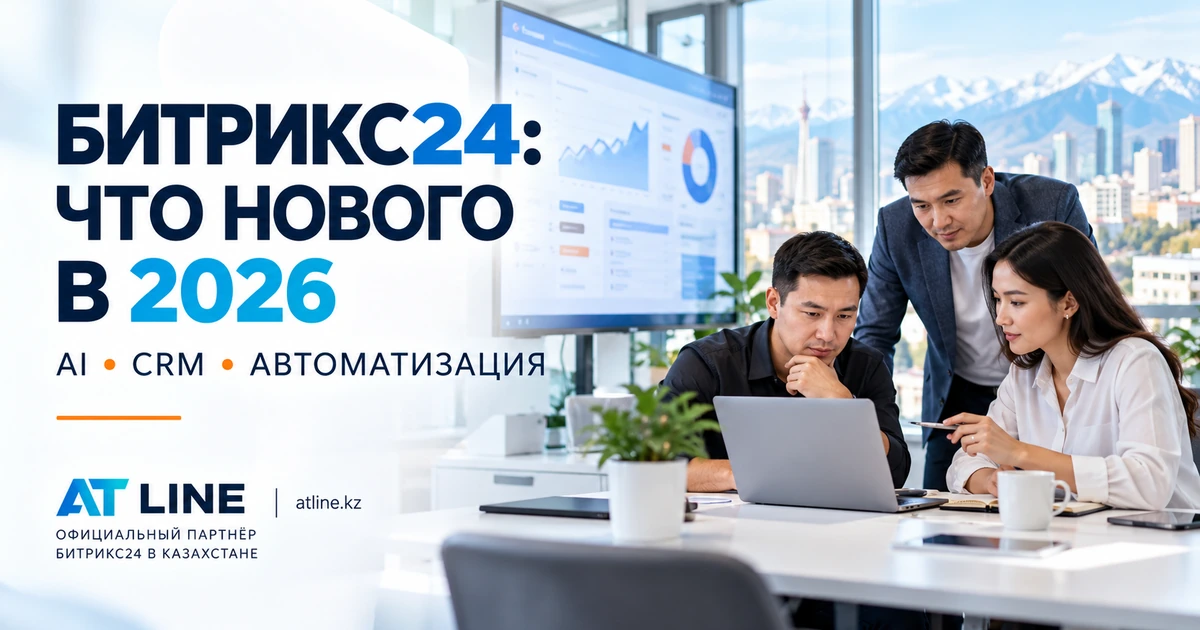 Битрикс24 в 2026 году: новые возможности AI, CRM и автоматизации