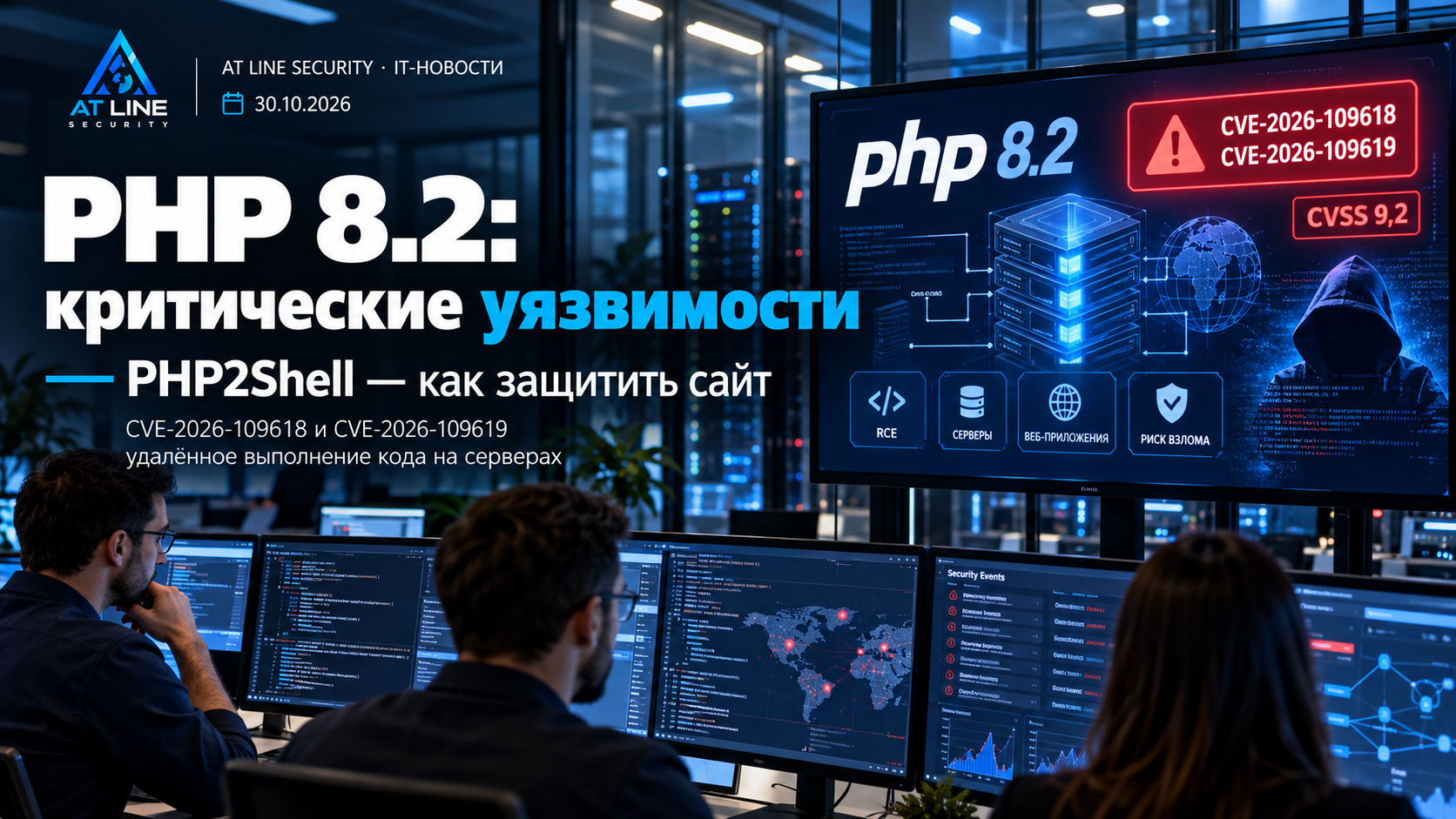 Критические уязвимости PHP 8.2: PHP2Shell угрожает сайтам и серверам по всему миру